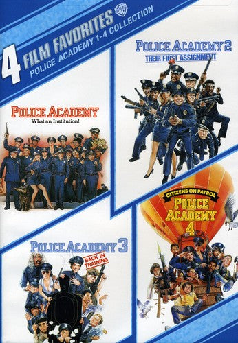 4 Film Favorites Police Academy - DVD Movie Mart