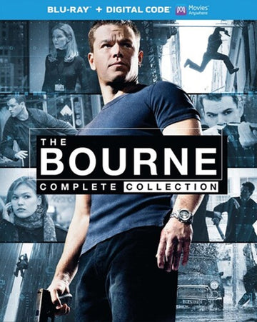 The Bourne Complete Collection [New Blu-ray] Boxed Set, Digital Copy Slipcover